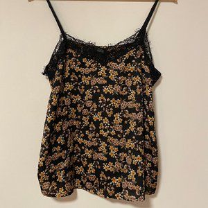 Wild Fable Silk Floral Tank Top